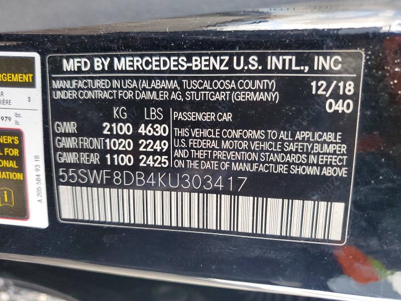 2019 Mercedes-Benz C300