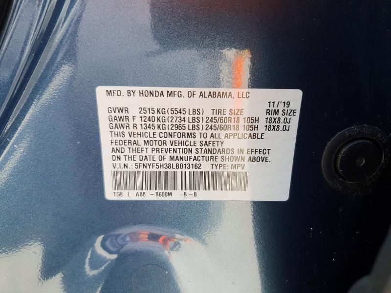 2020 Honda Pilot ex