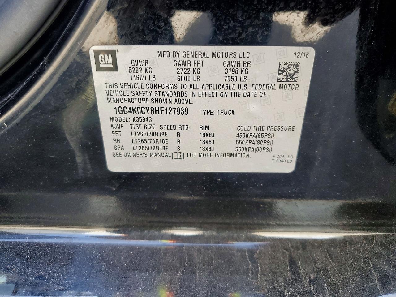 2017 Chevrolet Silverado K3500 LTZ