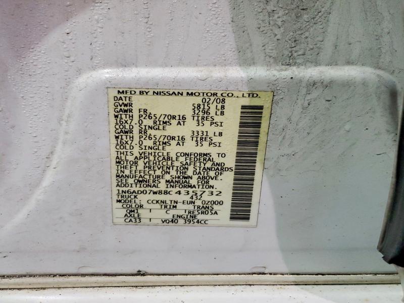 2008 Nissan Frontier SE V6