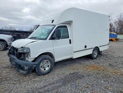 Salvage trucks for sale at Central Square, NY auction: 2019 Chev Express G3500
