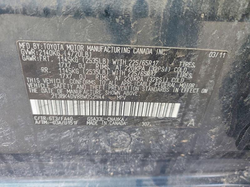 2011 Toyota Rav4 Base