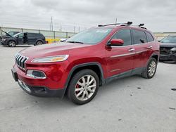 Vehiculos salvage en venta de Copart Haslet, TX: 2014 Jeep Cherokee Limited