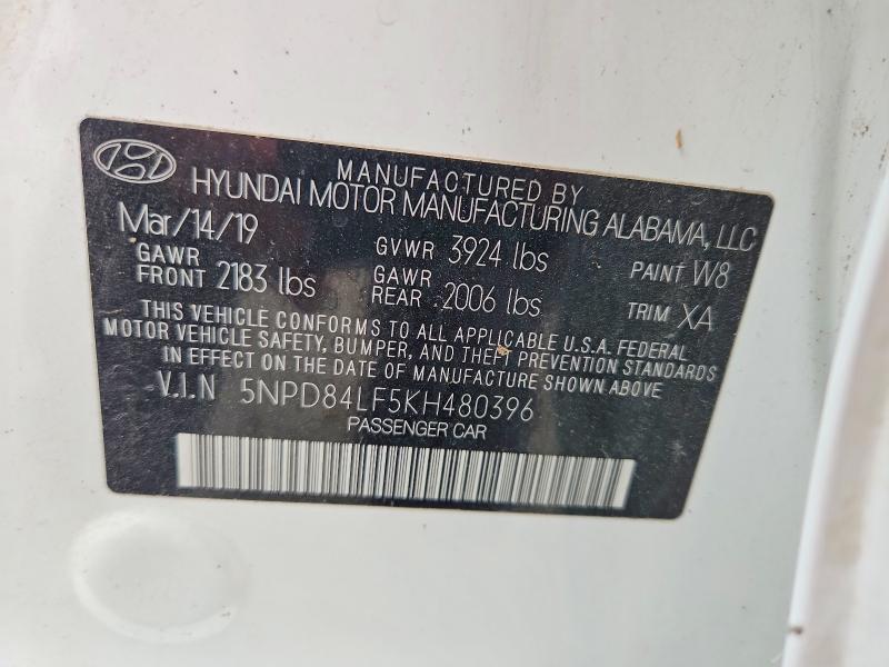2019 Hyundai Elantra sel