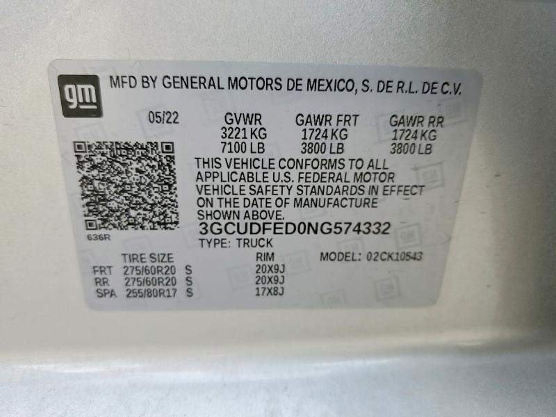 2022 Chevrolet Silverado K1500 LT Trail Boss