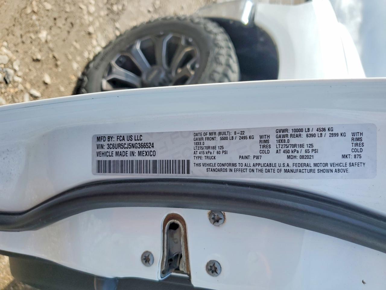 2022 Dodge RAM 2500 Tradesman