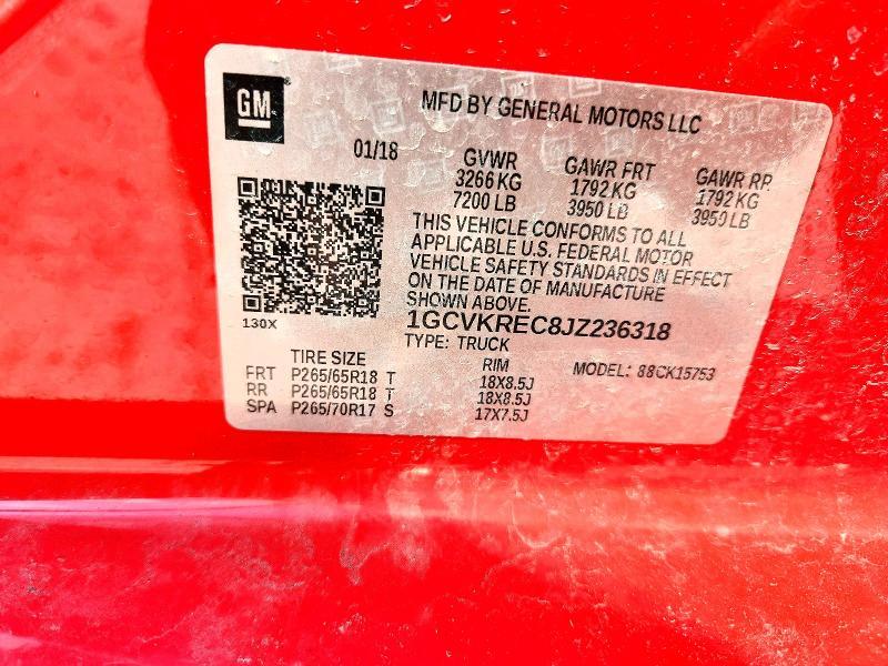 2018 Chevrolet Silverado K1500 LT