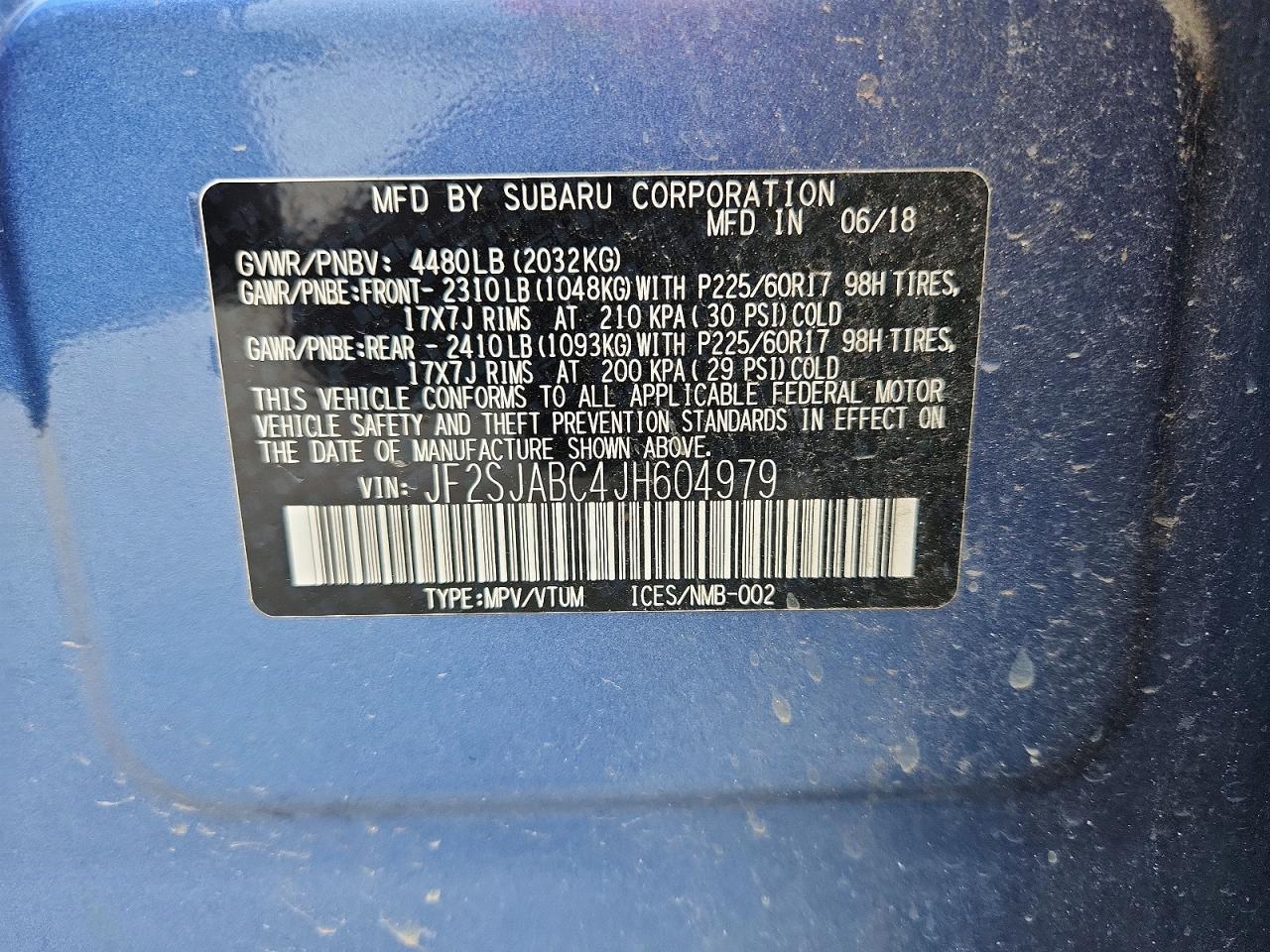 2018 Subaru Forester
