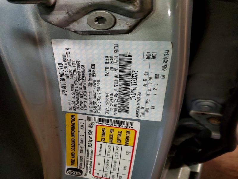 2014 Ford Fusion Titanium hev