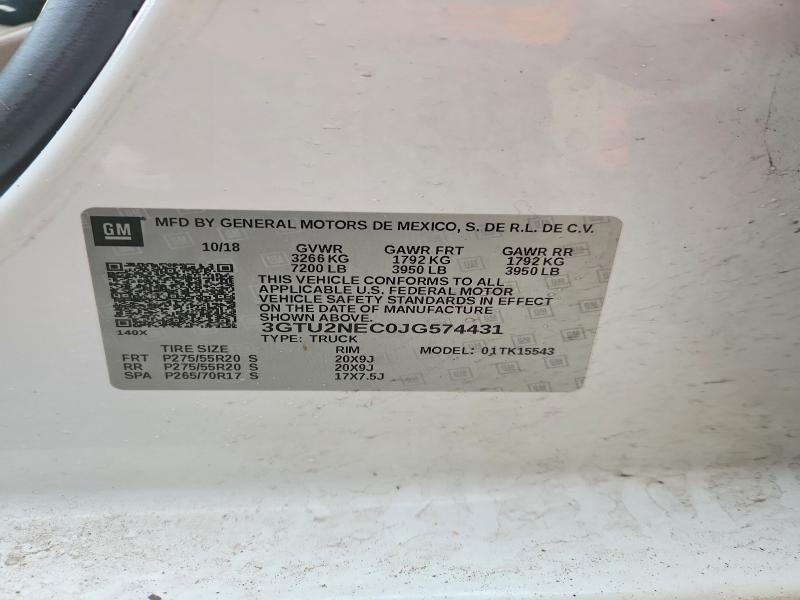 2018 GMC Sierra K1500 SLT