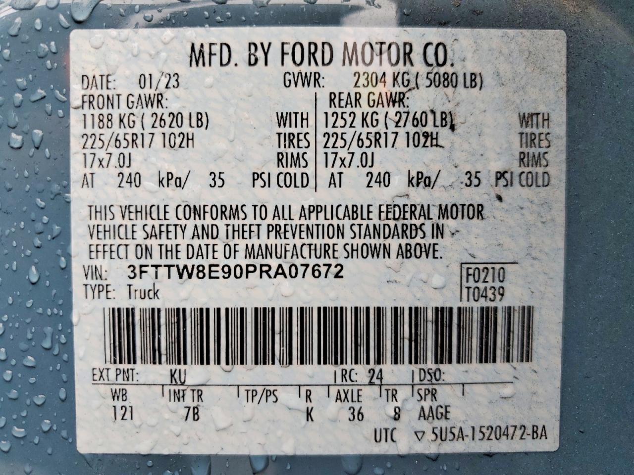 2023 Ford Maverick XL