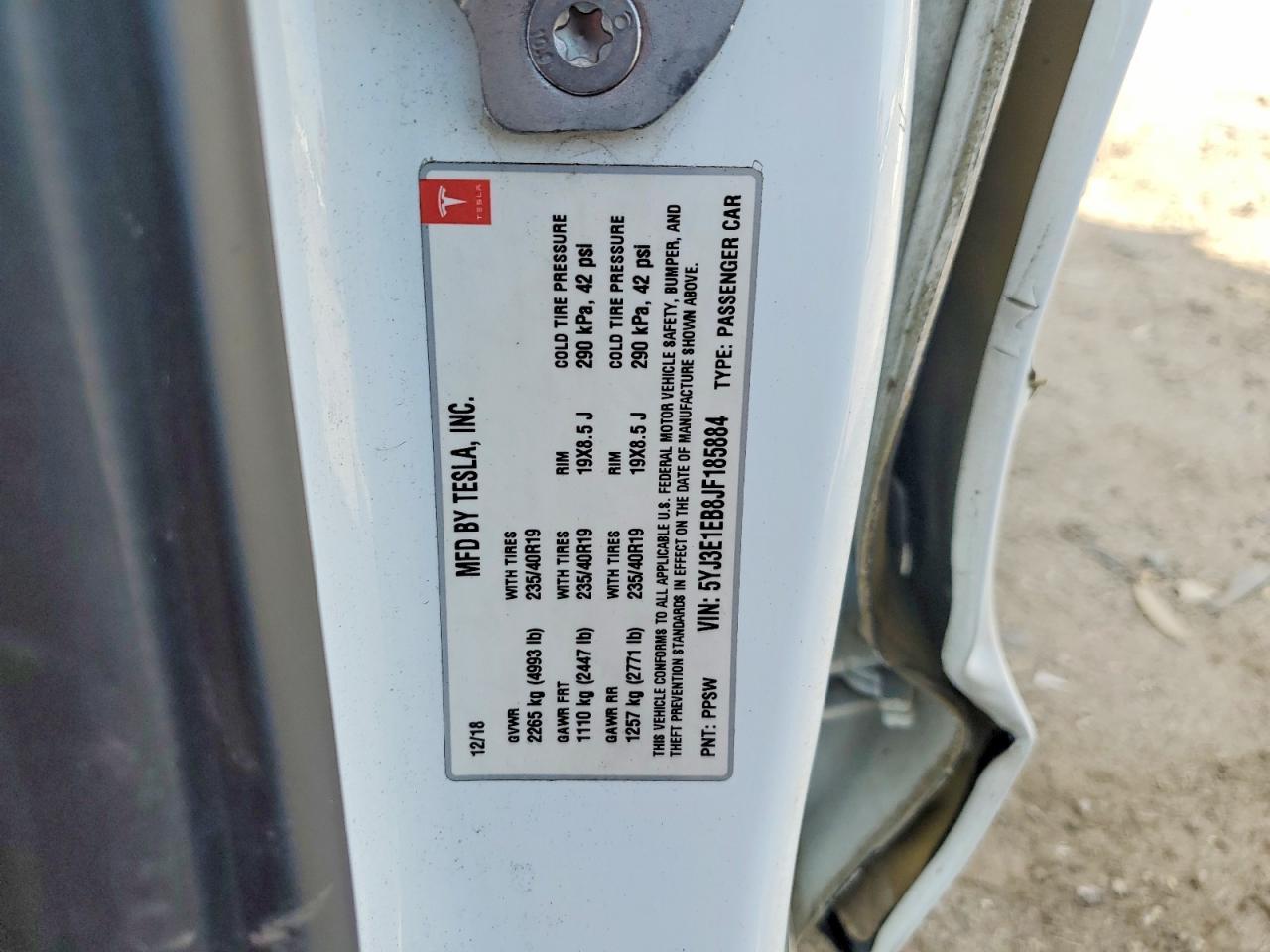 2018 Tesla Model 3
