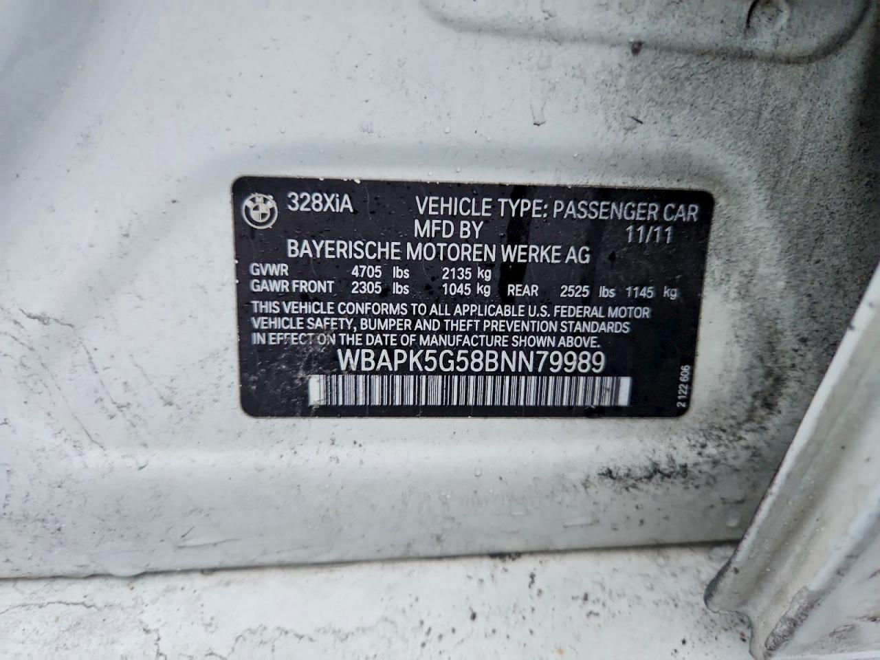 2011 BMW 328 xi Sulev