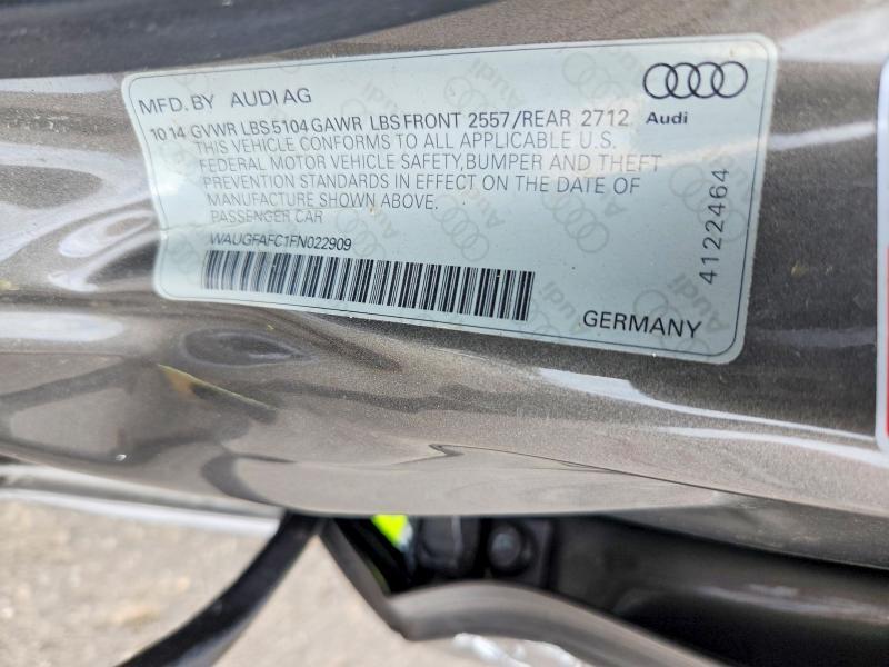 2015 Audi A6 Premium Plus
