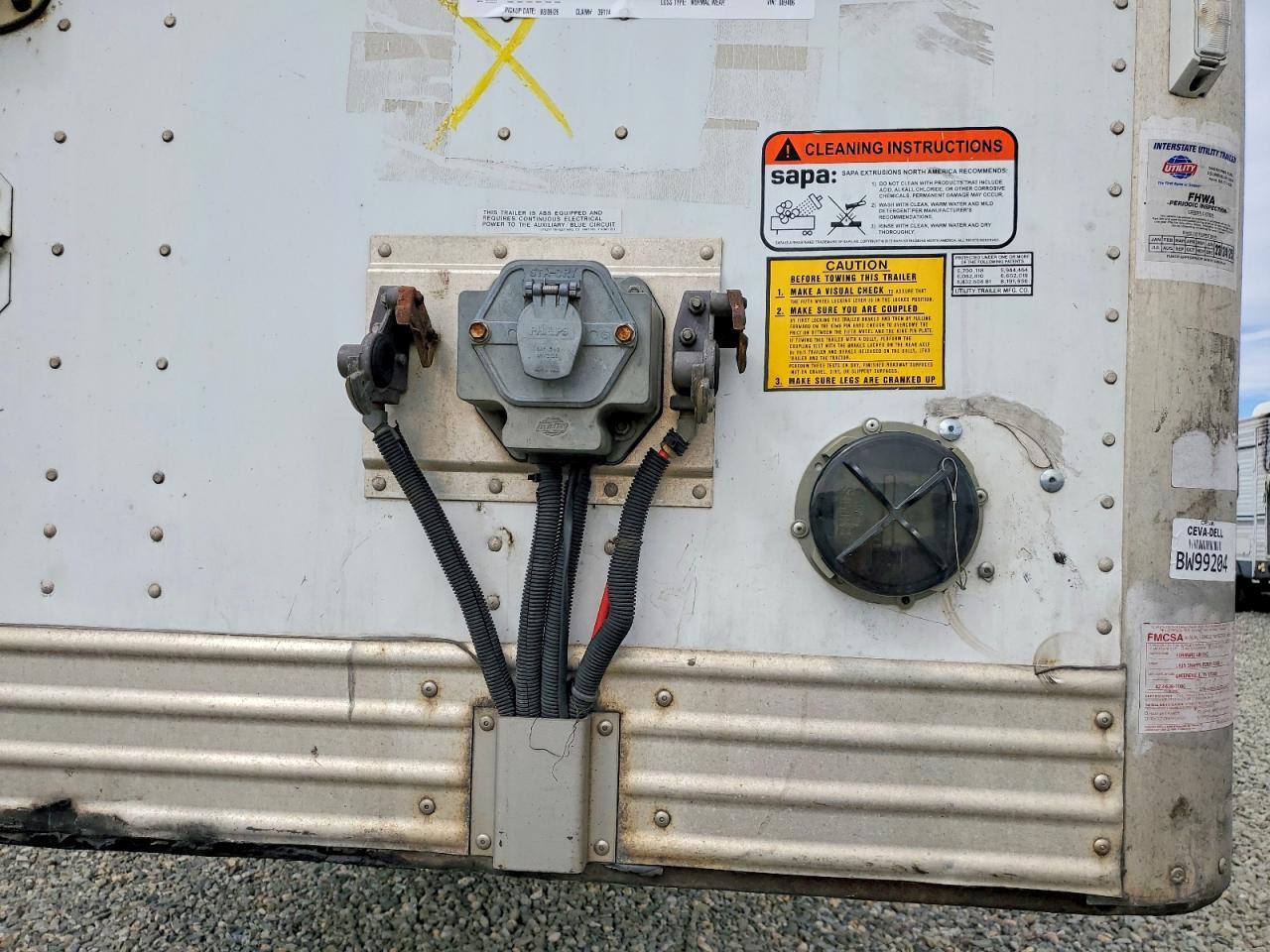 2015 Utility DRY Van Trailer