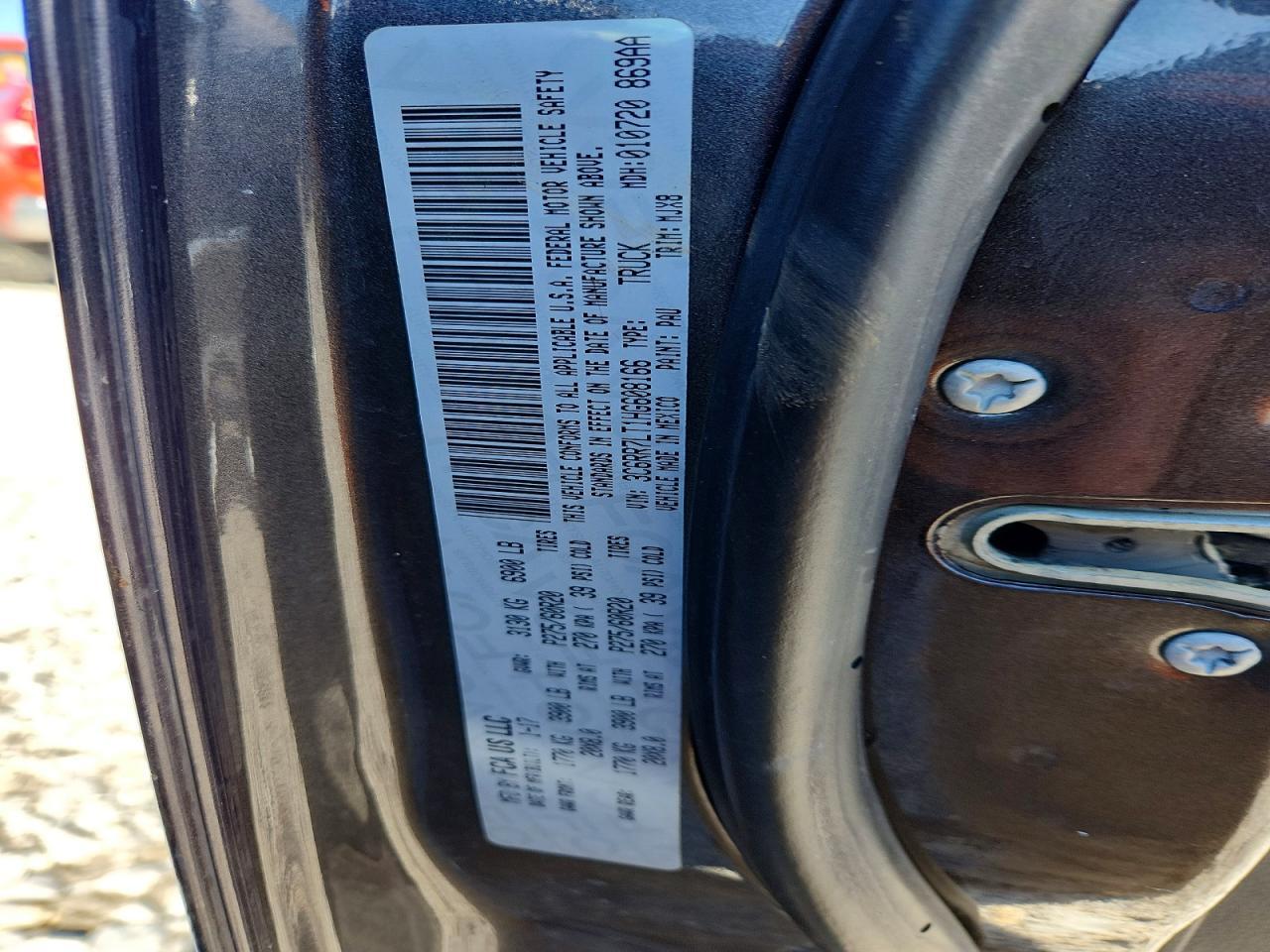2017 Dodge RAM 1500 SLT