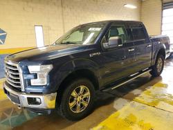Salvage trucks for sale at Indianapolis, IN auction: 2016 Ford F150 Supercrew