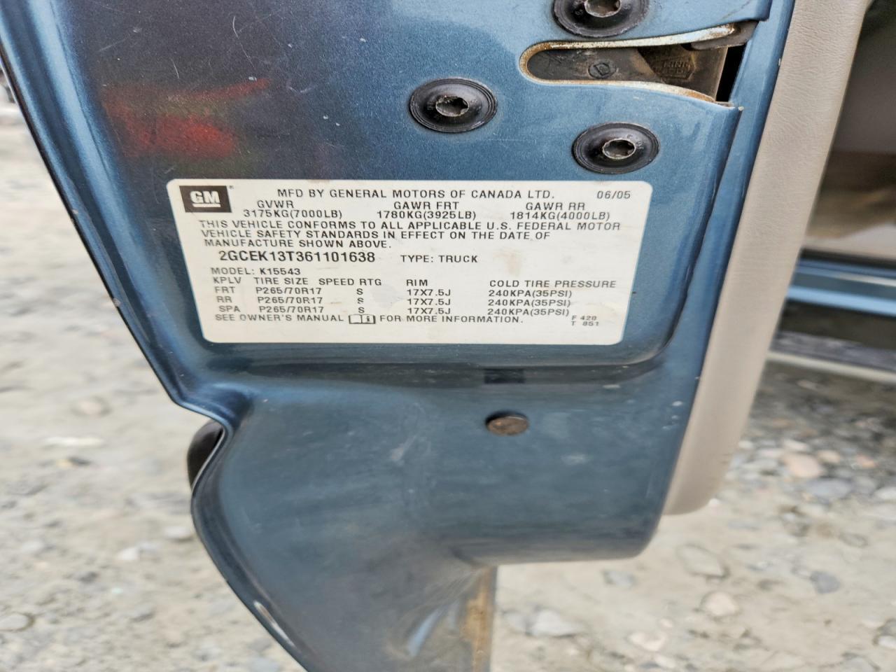 2006 Chevrolet Silverado K1500