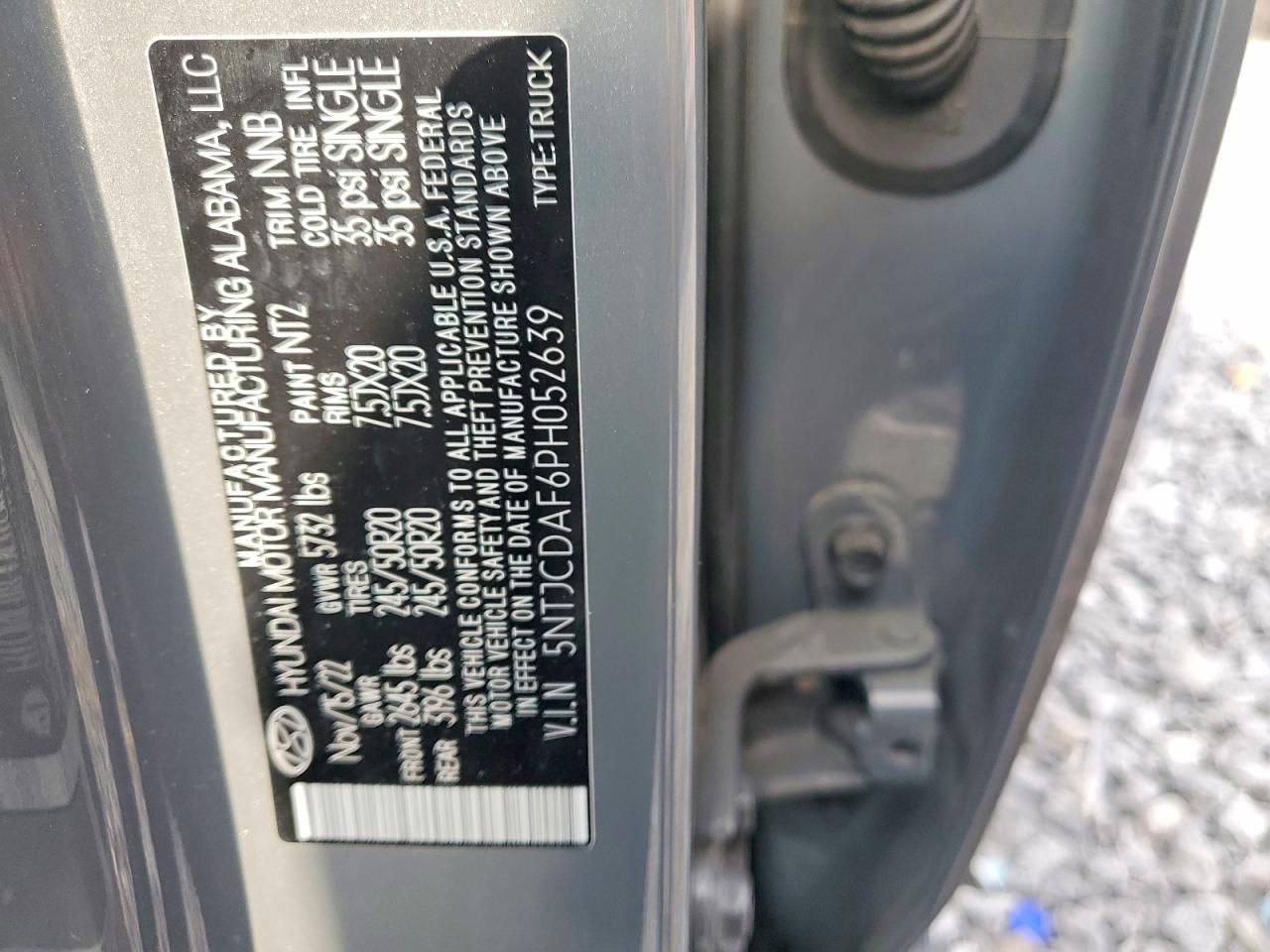 2023 Hyundai Santa Cruz Night