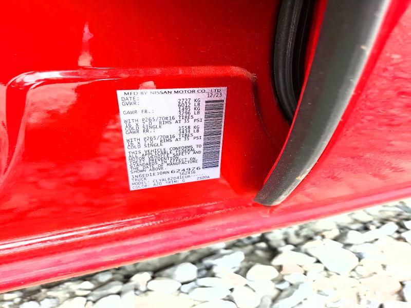 2024 Nissan Frontier s