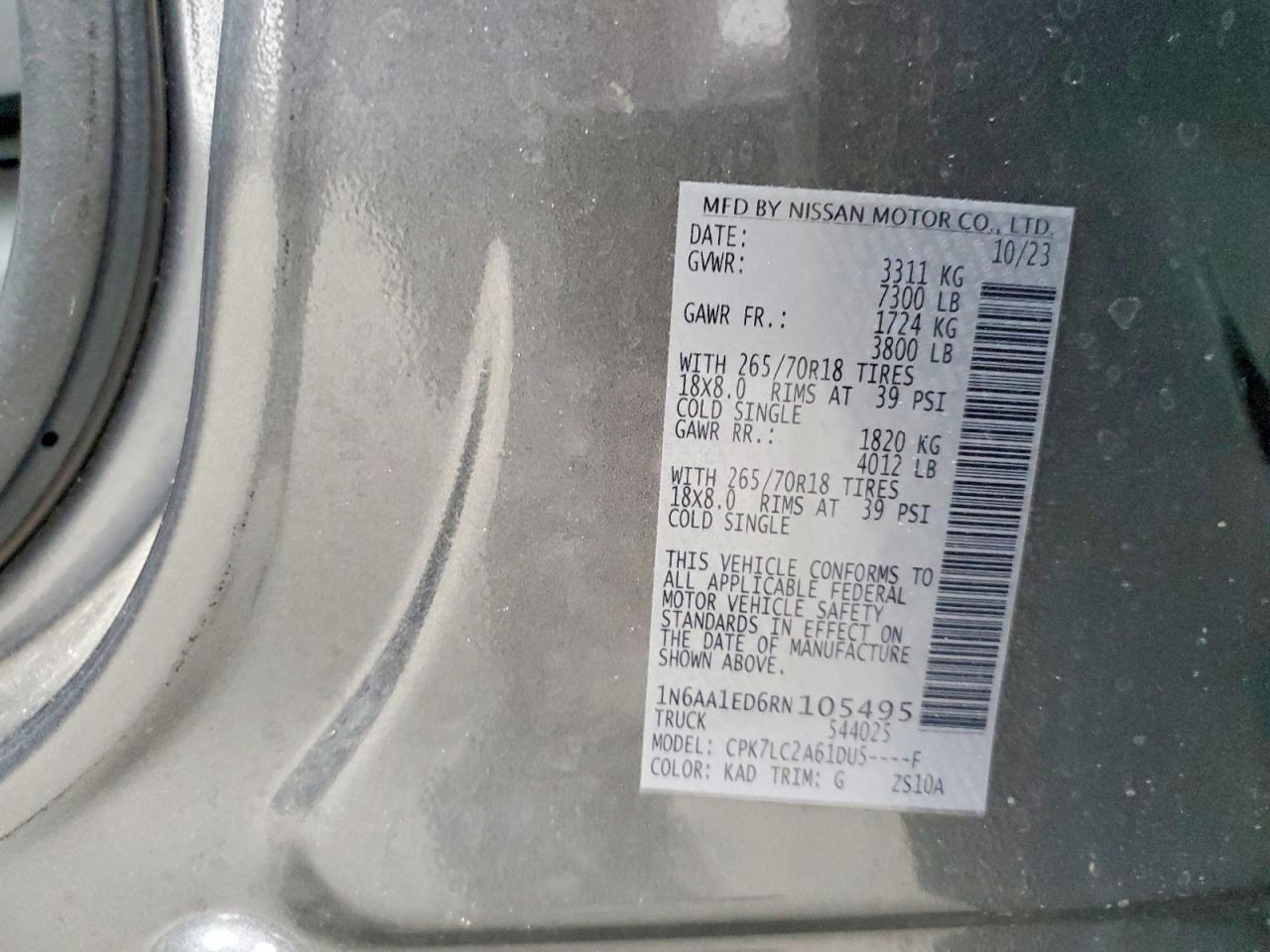 2024 Nissan Titan SV