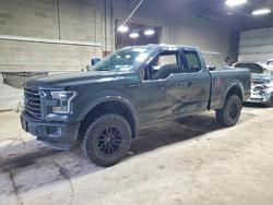 Ford salvage cars for sale: 2016 Ford F150 Super cab