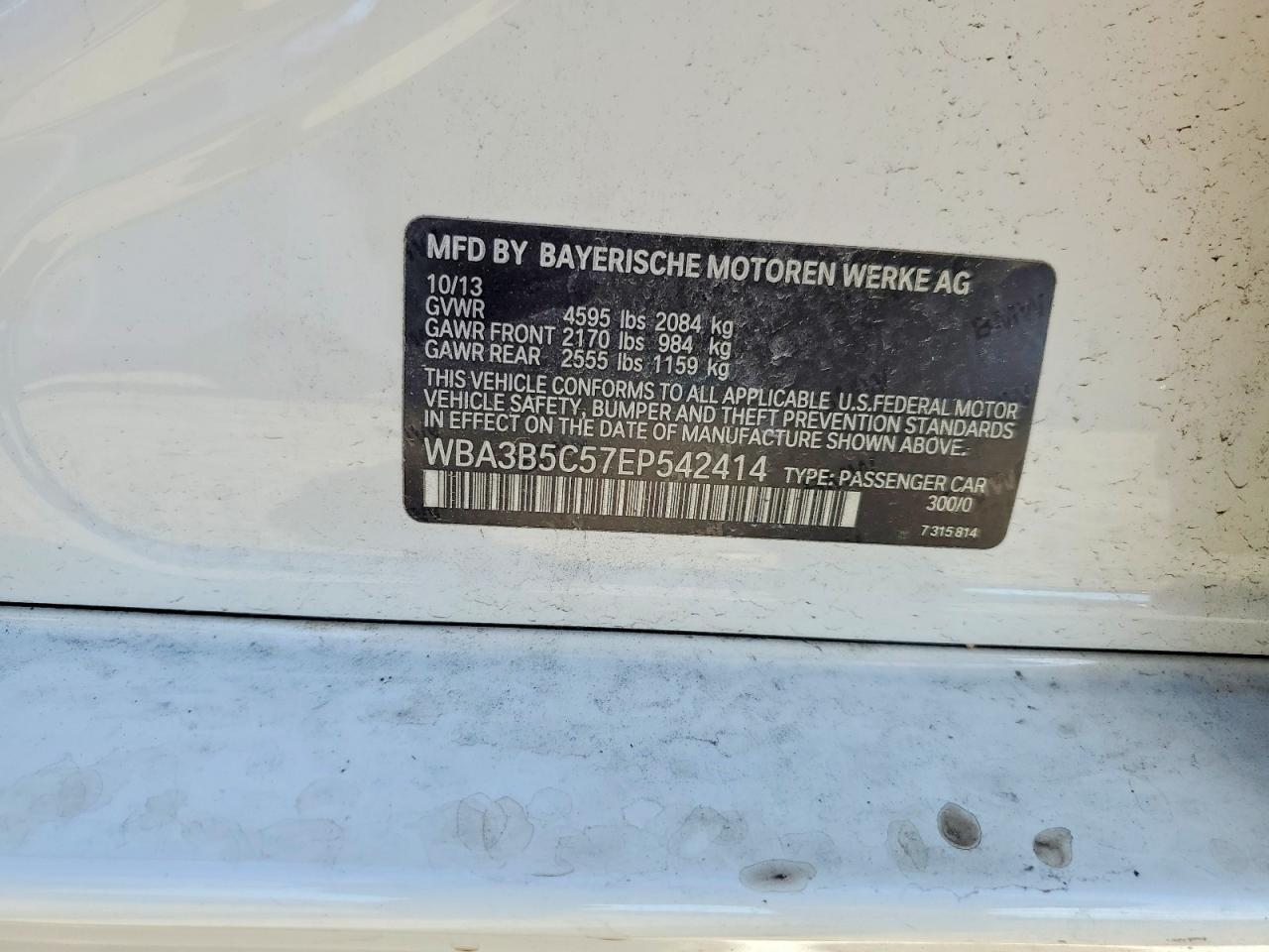 2014 BMW 328 xi Sulev
