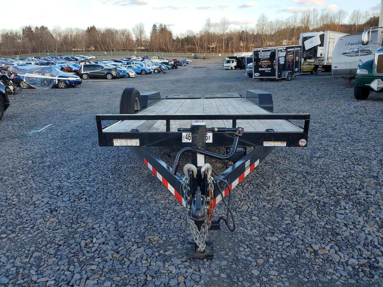2024 Sure Trac ST82153URET-B-140 Equipment Trailer