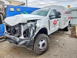Salvage trucks for sale at Fort Wayne, IN auction: 2024 Ford F600 Super Duty Utility / Service Truck