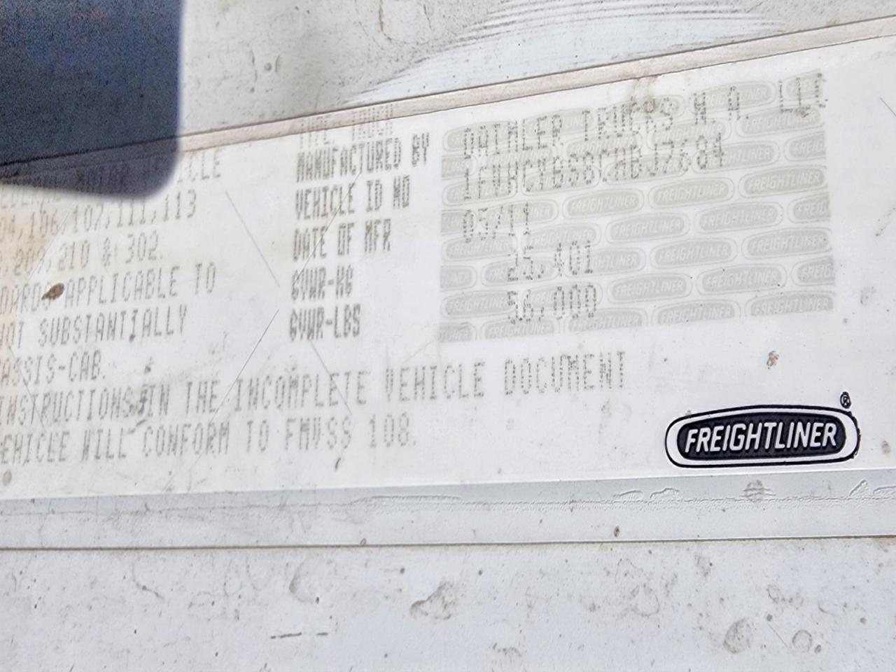 2012 Freightliner 2012 Frht Business Class M2 Refuse Truck-Refuse