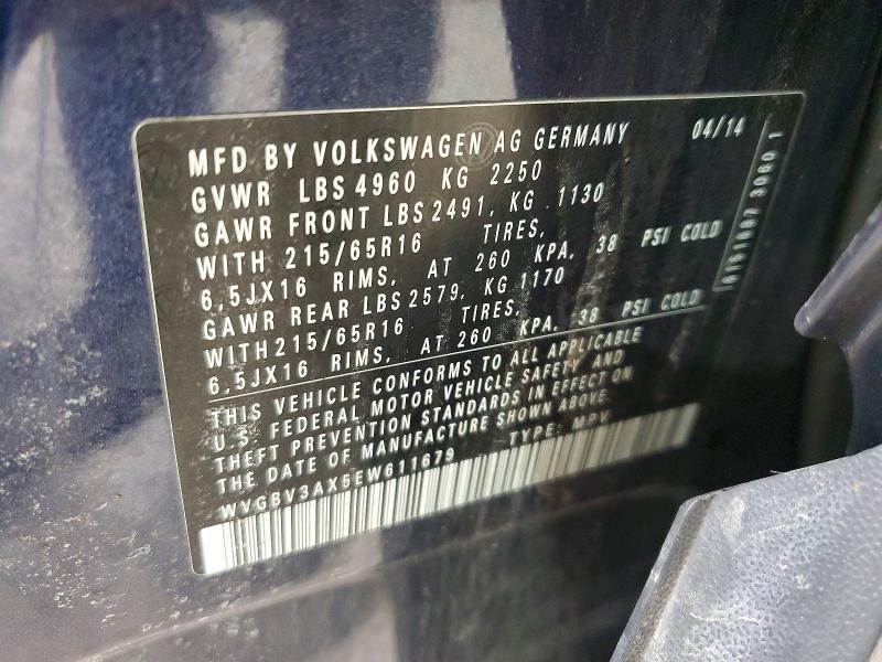 2014 Volkswagen Tiguan s