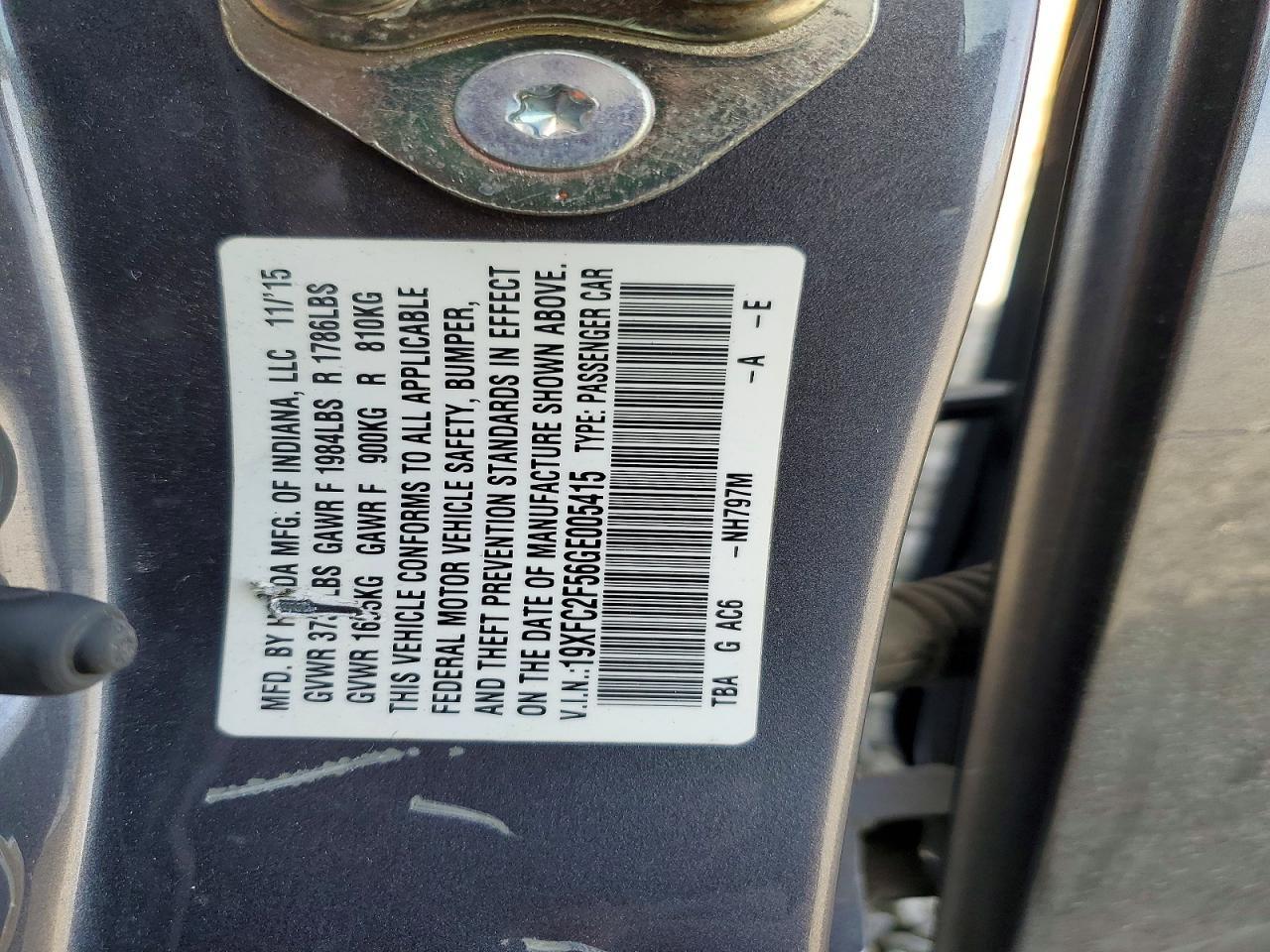2016 Honda Civic lx