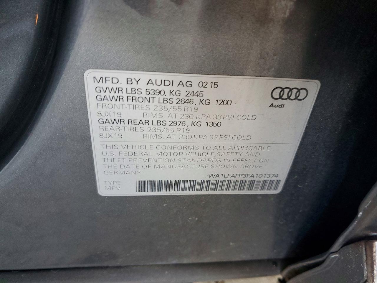 2015 Audi Q5 Premium Plus