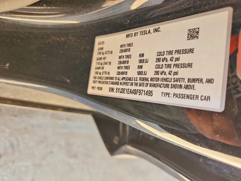 2025 Tesla Model 3