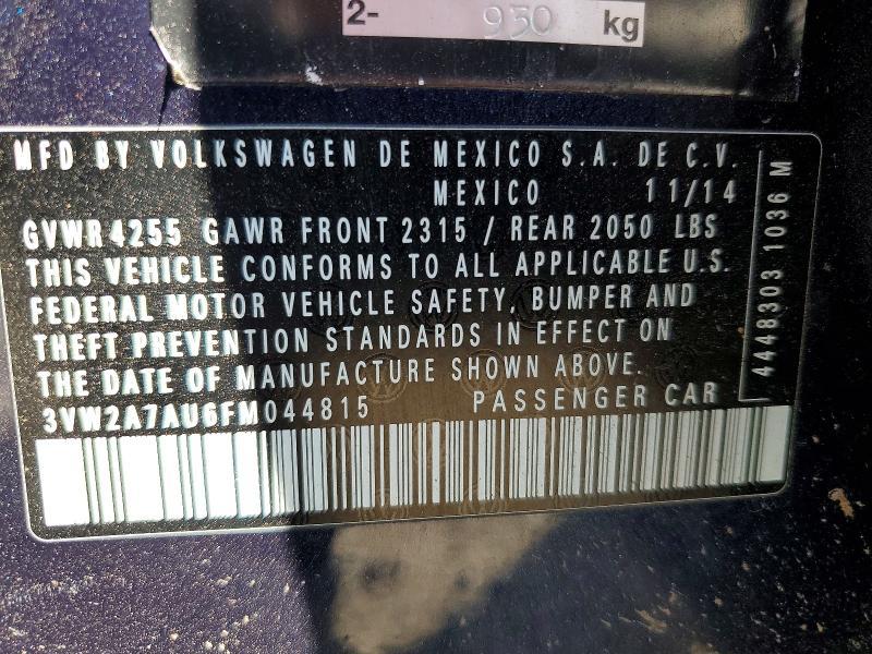 2015 Volkswagen Golf tdi