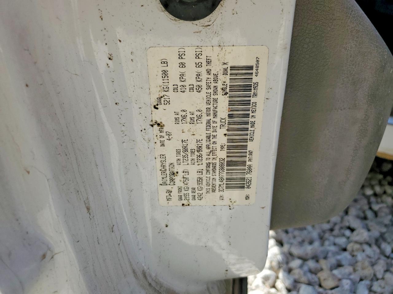 2007 Dodge RAM 3500 ST