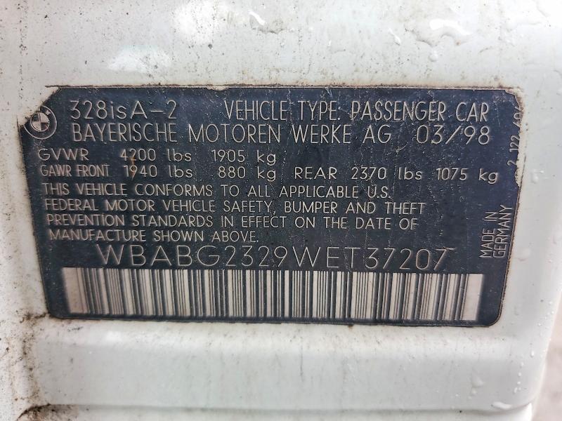 1998 BMW 328 is Automatic