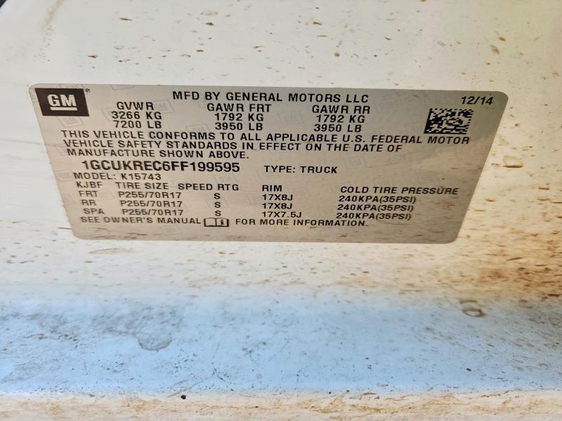 2015 Chevrolet Silverado K1500 LT