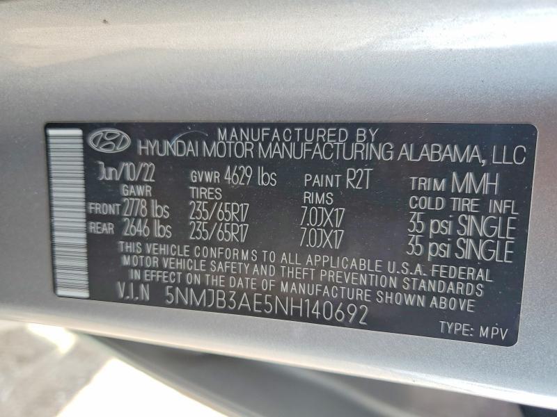 2022 Hyundai Tucson sel