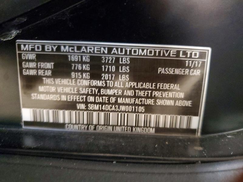 2018 Mclaren Automotive 720s
