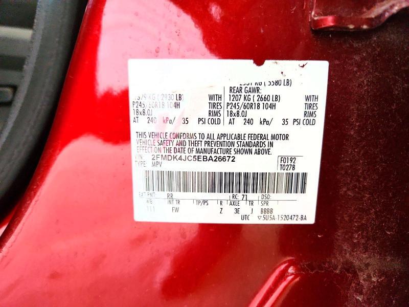2014 Ford Edge sel