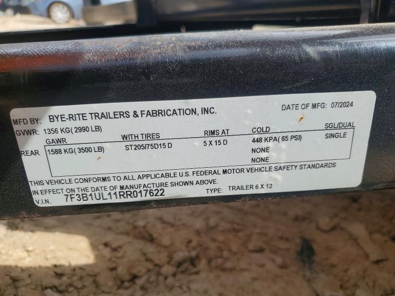 2024 Bye-Rite Trailer Sales Other