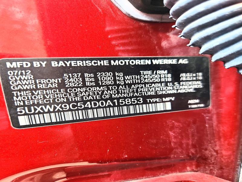 2013 BMW X3 Xdrive28i