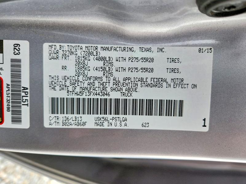 2015 Toyota Tundra Limited