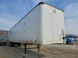 Salvage trucks for sale at Dyer, IN auction: 2014 Stroughton Avxw-535T-S-C-AR DRY Van Trailer