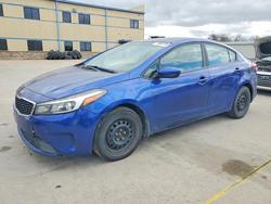 KIA salvage cars for sale: 2018 KIA Forte lx