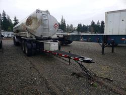 Salvage trucks for sale at Spanaway, WA auction: 1988 Clou 1988 Fuel Tank Trailer