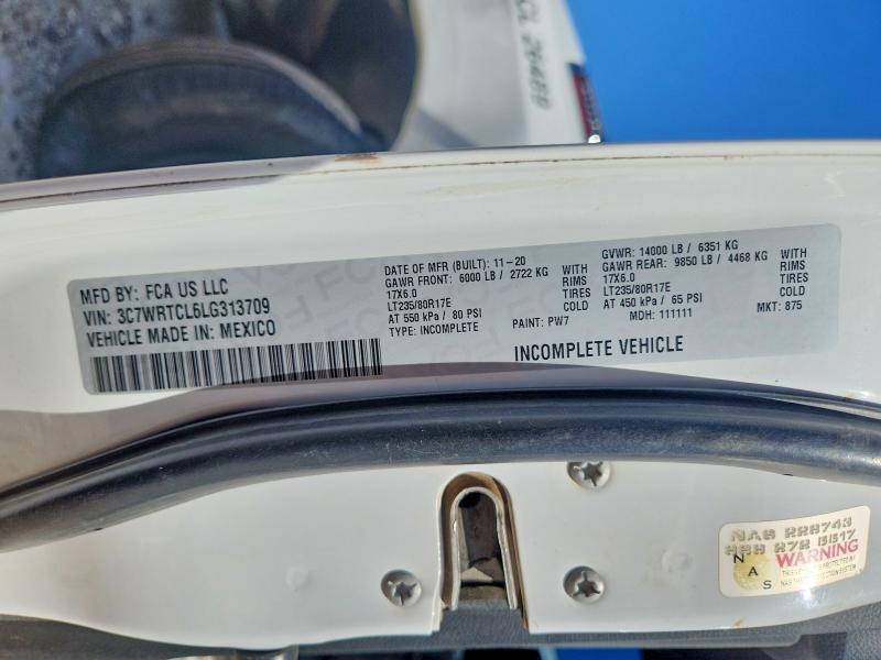 2020 Dodge RAM 3500 Flatbed Truck