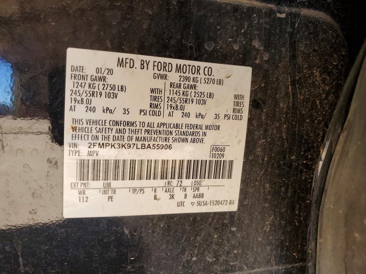 2020 Ford Edge Titanium