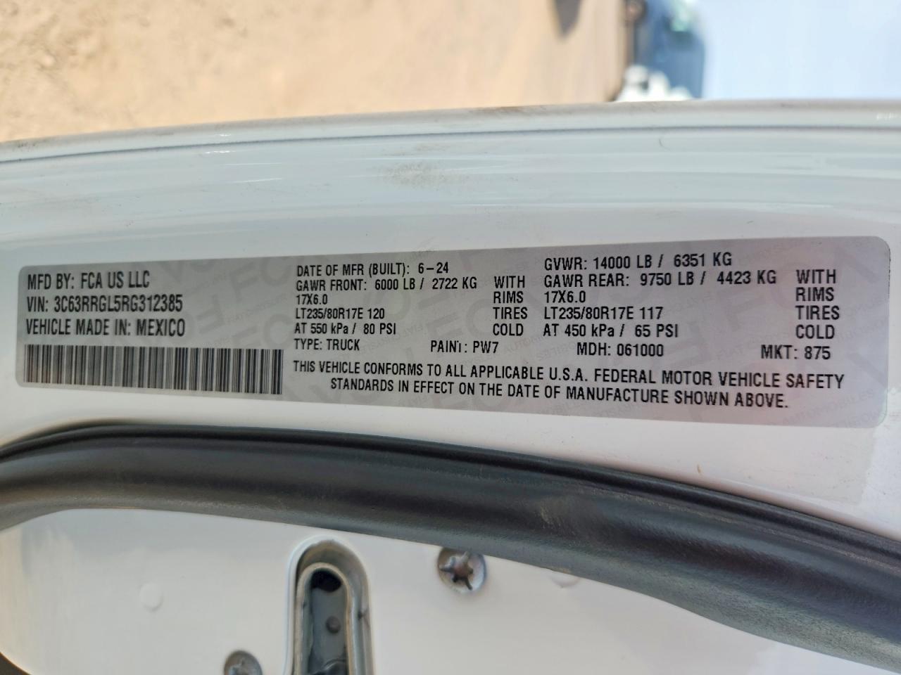 2024 Dodge RAM 3500 Tradesman